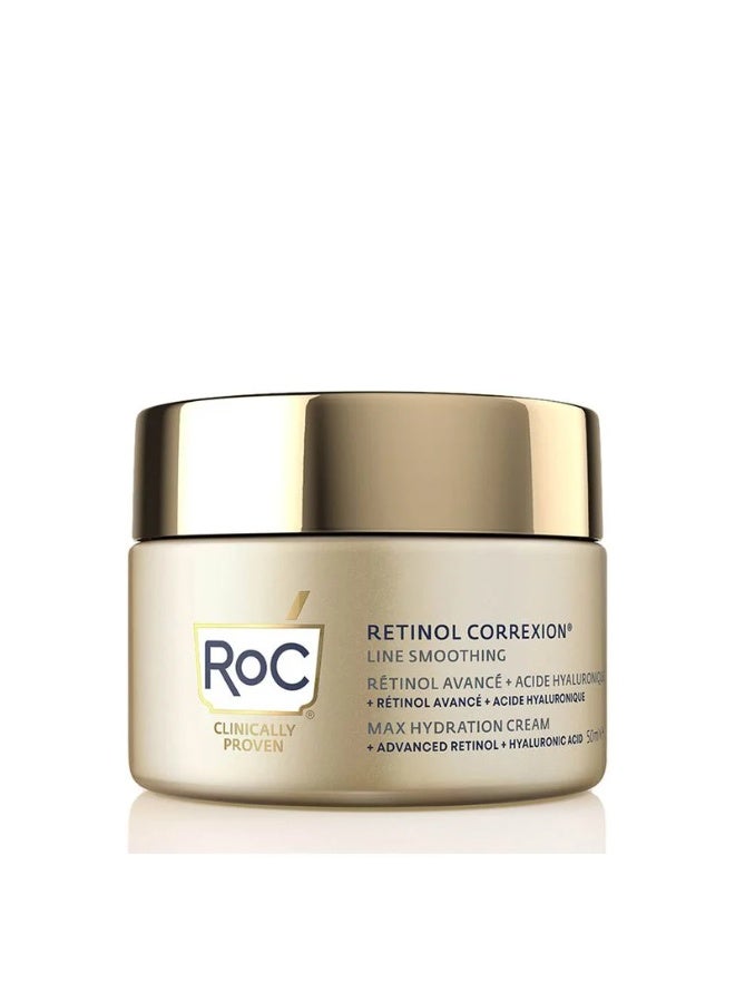 RoC, Retinol Correxion, Max Hydration Cream, Fragrance Free, 1.7 oz (48 g) - Image 1